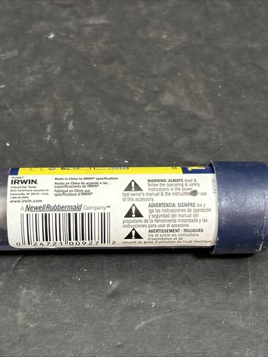 Taladro percutor de albañilería Irwin 326023 3/4" x 12" - Broca percutora de vástago recto - Imagen 3 de 3