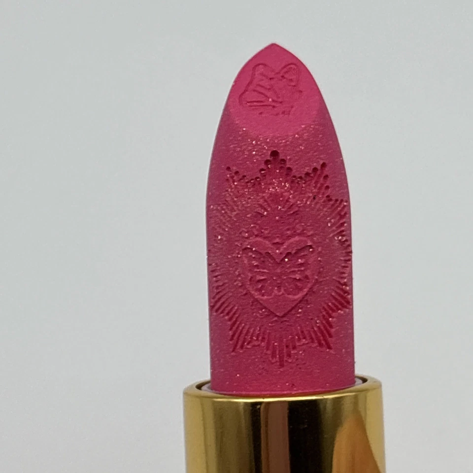 NEW Melt Cosmetics INOLVIDABLE Pink Glitter Lipstick Amor y Mariposas Collection - Image 2 of 4