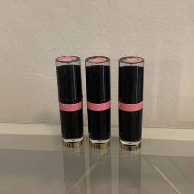 (3) Revlon Super Lustrous Glass Shine Lipstick 021 So Sleek Pink New Sealed