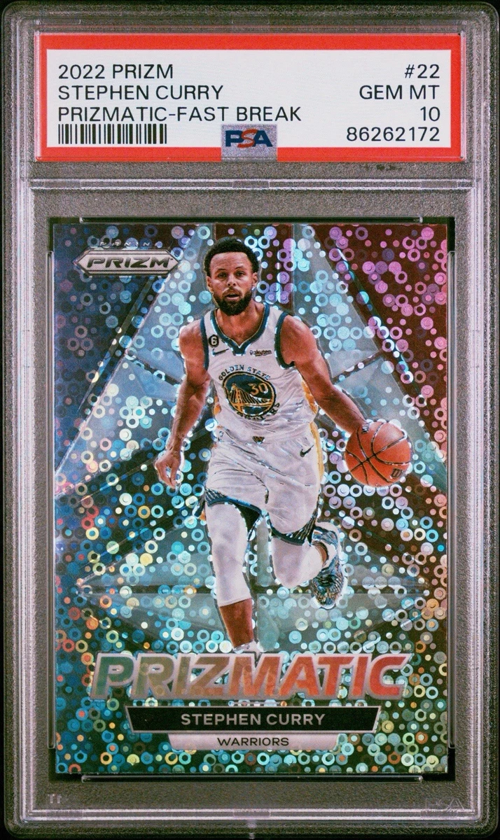 Panini Stephen Curry 10 Graded Basketball Sports Trading Cards