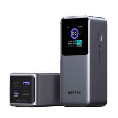 UGREEN 130W Schnelllade Powerbank 20000 mAh Gray