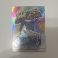 2026 Topps series 1 Juan Soto #TOG-11 New York Mets Titans of the Game Insert