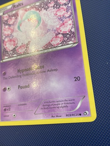 Ralts RC8/RC25 NM Legendary Treasures: Radiant STARFOIL Holo Trusted Seller - Picture 2 of 7