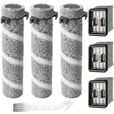 3930F 3933 3930 Brush Roll Filter Replacement Kit for Bissell CrossWave OmniF...