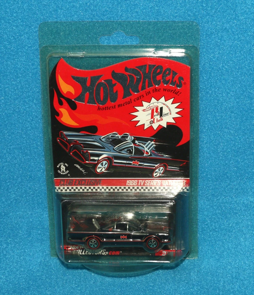 ホットウィール　レッドラインクラブ・エクスクルーシブ - バットモービル Batman Hot Wheels Red Line Club Diecast Cars, Trucks & Vans for