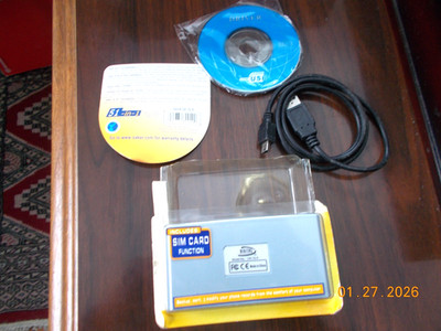 Unused Digital 6 Slots Hi Speed 51-in-1 Card Reader/Writer CD & Cable w/SIM Func