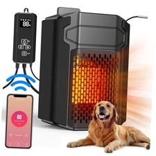 Dog House Heater with Thermostat - 500W Outdoor Dog Heater WIFI APP Remote