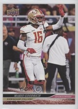 2025 Upper Deck UFL UD Exclusives 37/100 Mario Goodrich #3 16vq