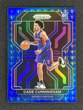 2021-22 Panini Prizm Cade Cunningham #282 NBA 75th Prizm Rookie RC Color Match