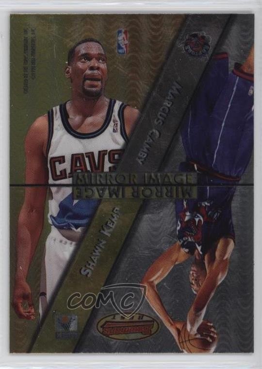 1997 Bowman's Best Mirror Image Shawn Kemp Tim Duncan Marcus Camby Rookie RC s1i