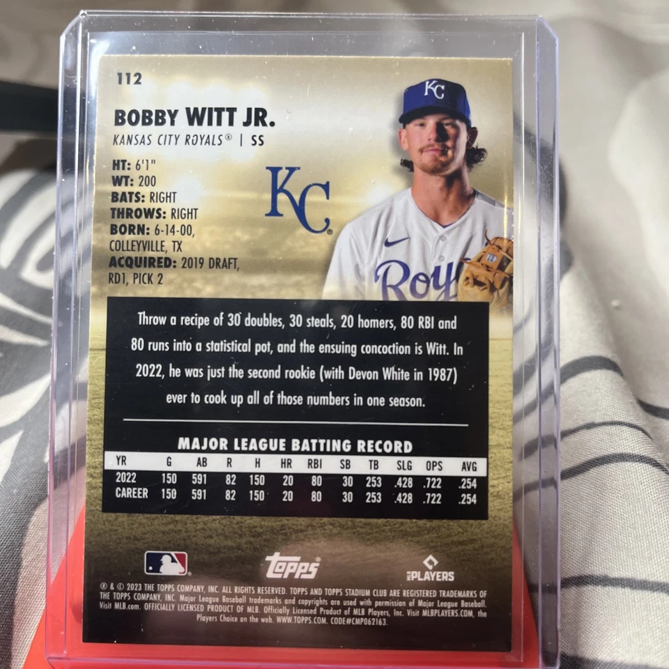 Lote de 14 tarjetas Bobby Witt Jr... Gran valor para un fan de Witt Foto 2 de 4