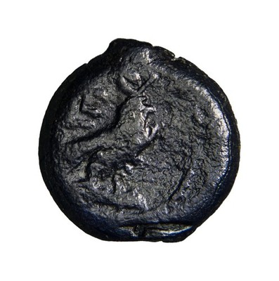 RARE Egypt. Alexandria. Vespasian, 69-79. Obol. Eagle Pharaonic Symbol Coin COA