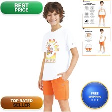 Champion Boys 2 Piece Short Sleeve Shirt And Mesh Shorts Sets