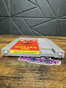 Wrath of the Black Manta (Nintendo NES) Cleaned, Tested & Authentic Blockbuster⭐
