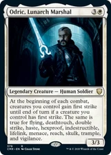 x1 Odric, Lunarch Marshal - Theme Deck Exclusive R MTG Commander Legends M/NM, E
