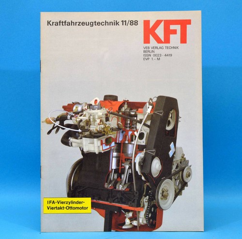 DDR KfT Kraftfahrzeugtechnik 11 1988 Toyota Corolla Renault 25 BMW Motorräder B