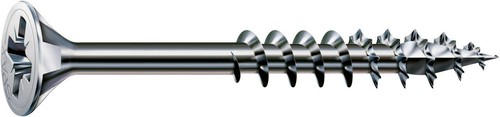 RESTPOSTEN 150 SPAX Schrauben 4 x 55 mm Senkkopf WIROX Teilgewinde Kreuzschlitz - Bild 3 von 4