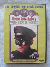 THE GREEN HORNET used DVD star BRUCE LEE as KATO, VAN WILLIAMS 1974 from TV show