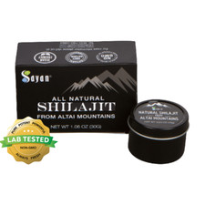 Shilajit Resin Purified Natural Black Fulvic Acid 15-30 Gram Best In The World