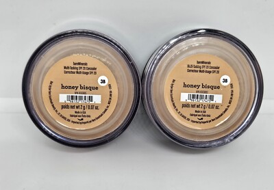 New 2 bareMinerals Multi-Tasking Concealer Honey Bisque 3B 0.07 oz/2g Spf 20