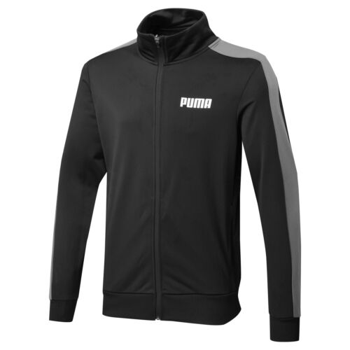 PUMA Track Jacket Tracksuit Top Full Zip Front Regular Fit Mens - Picture 1 of 27