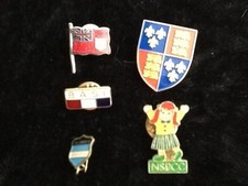 5 Collectors Badges / Pins