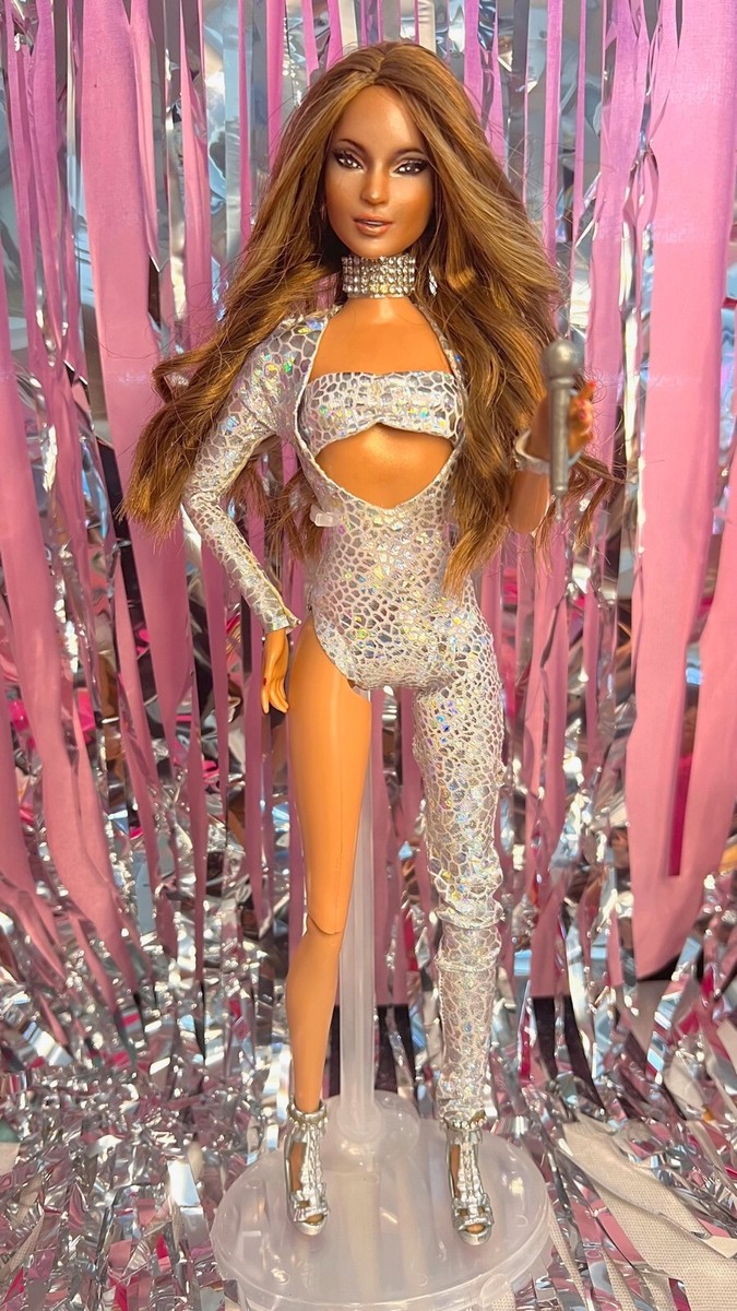 Articulated JLO Jeniffer Lopez OOAK Handmade Customized 12