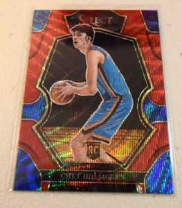 2022-23 Panini Select Chet Holmgren Red Wave Prizm Rookie RC #196