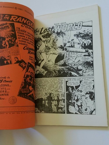 Planet Comics Reprint #27 VG 1981 - Picture 4 of 5