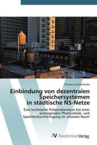 Thumbnail - Einbindung Von Dezentralen Speichersystemen In Städtische Ns-netze