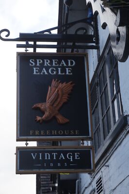 Foto 12x8 The Spread Eagle Wirtshaus, Rolleston on Dove um 2021