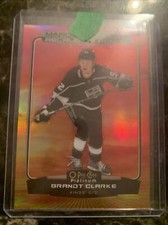 Brandt Clarke  Marquee Rookie  2022-23  O Pee Chee Hockey Platinums #296 Sunset