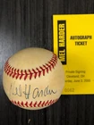Mel Harder Cleveland Indians Autographed American League Baseball & COA