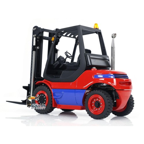 1/14 LESU Hydraulic RC Forklift Fork Lift Truck Painted RTR Transfer Car Model - Picture 2 of 12