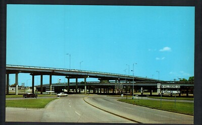 NE WACO, TX  *  1950s~ POTT'S HIGHWAY INTERCHANGE ~ HWYS 77, 81 and 84* UNPOSTED