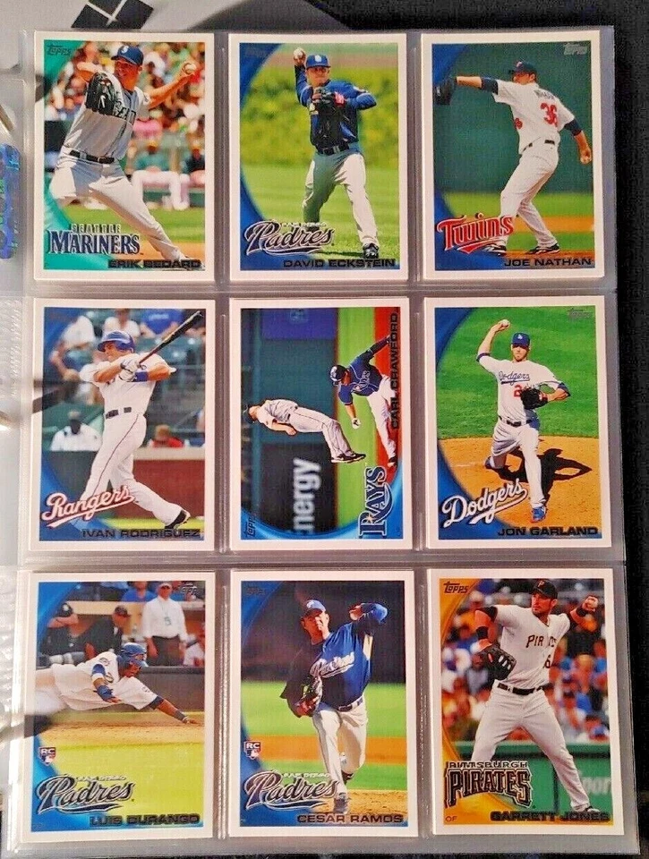 2010 Topps base cards 1-250 Pick from drop down list - Image 2 of 3