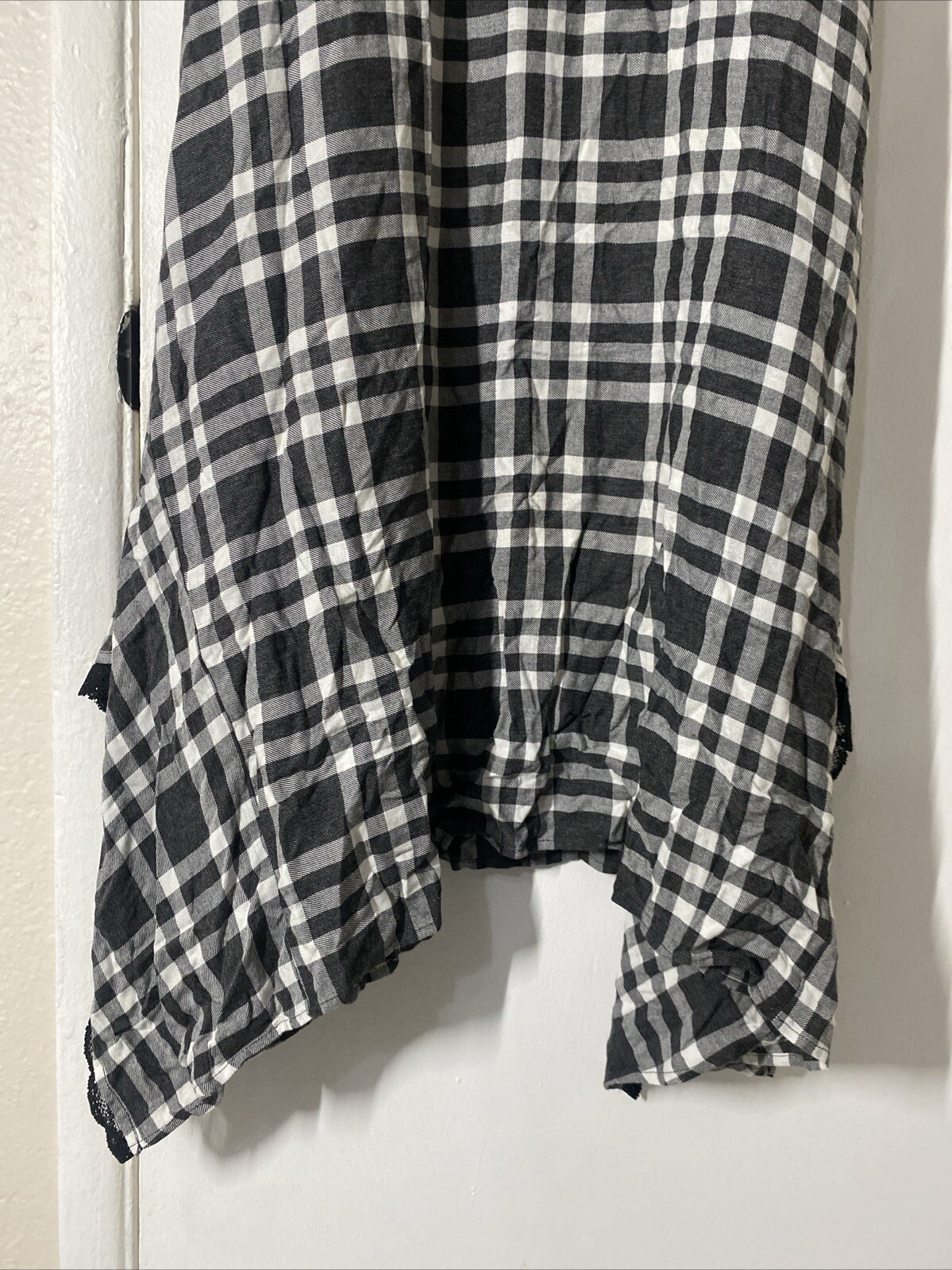 Zara Basic Collection Size Medium Checkered Dress… - image 3
