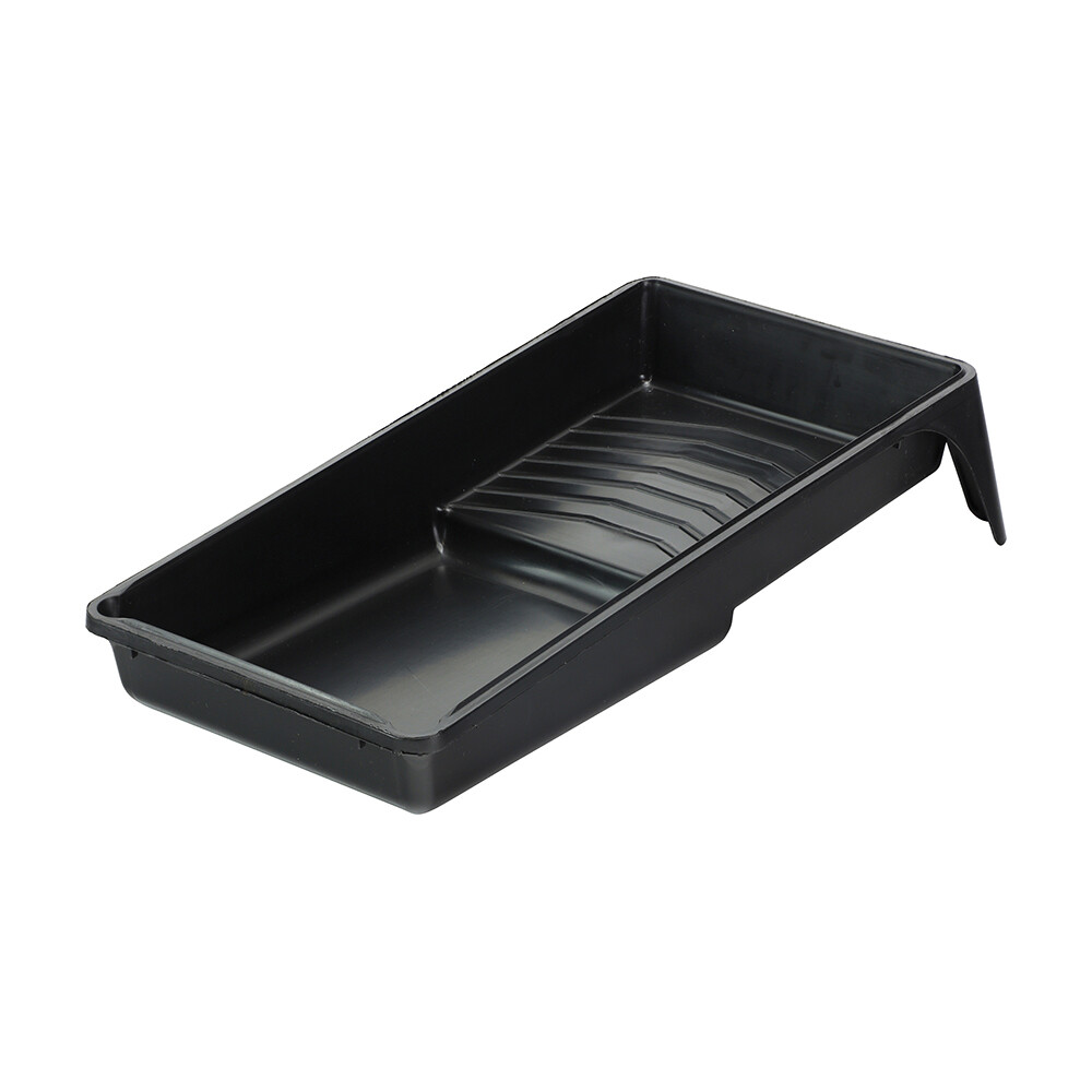 Timco Mini Plastic Paint Roller Tray Strong Durable Plastic Ribbed Painting 4""