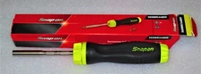 *NEW* Snap-on YELLOW Ratcheting Screwdriver SGDMRC44BHV *HI-VIZ SOFT HANDLE* NIB