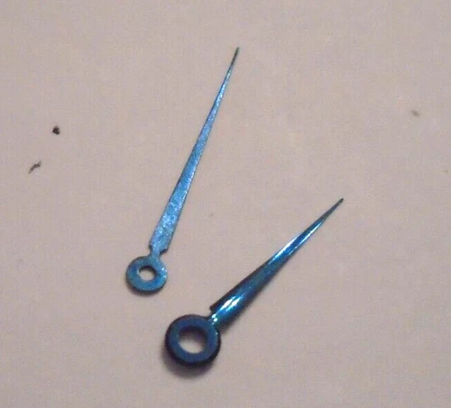 HAMILTON 10 SIZE BLACK POINTEX HANDS HOUR+MINUTE 208100-8061 NOS  --BB-1390