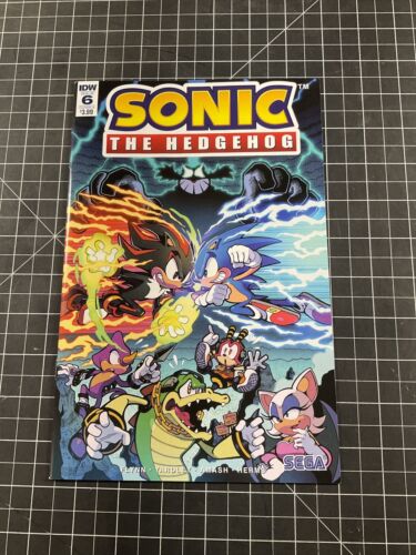 Sonic The Hedgehog #6 Cover A Jonathan Gray, IDW, 2018 Cool Eras - Picture 1 of 2