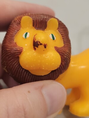 Vintage Japan Plastic Lion 3