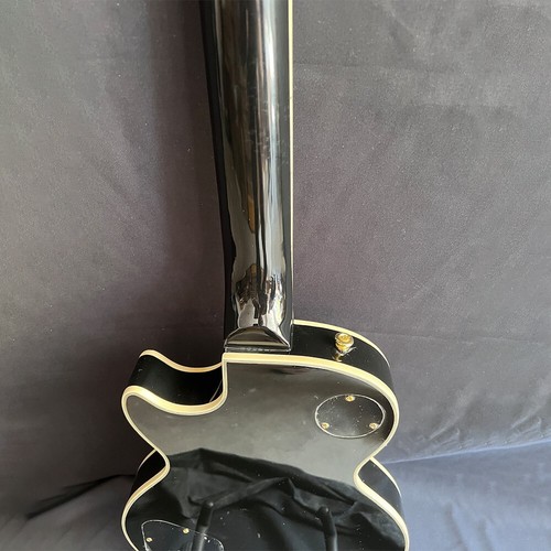 Electric Guitar Replica Binding Archtop Factory-direct Custom Black FREE SHIP - Picture 18 of 22
