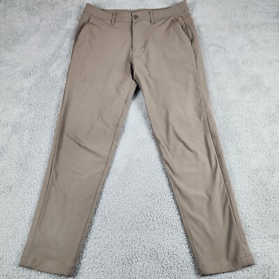 Lululemon Pants Mens 33 Brown Commission Pant Warpstream