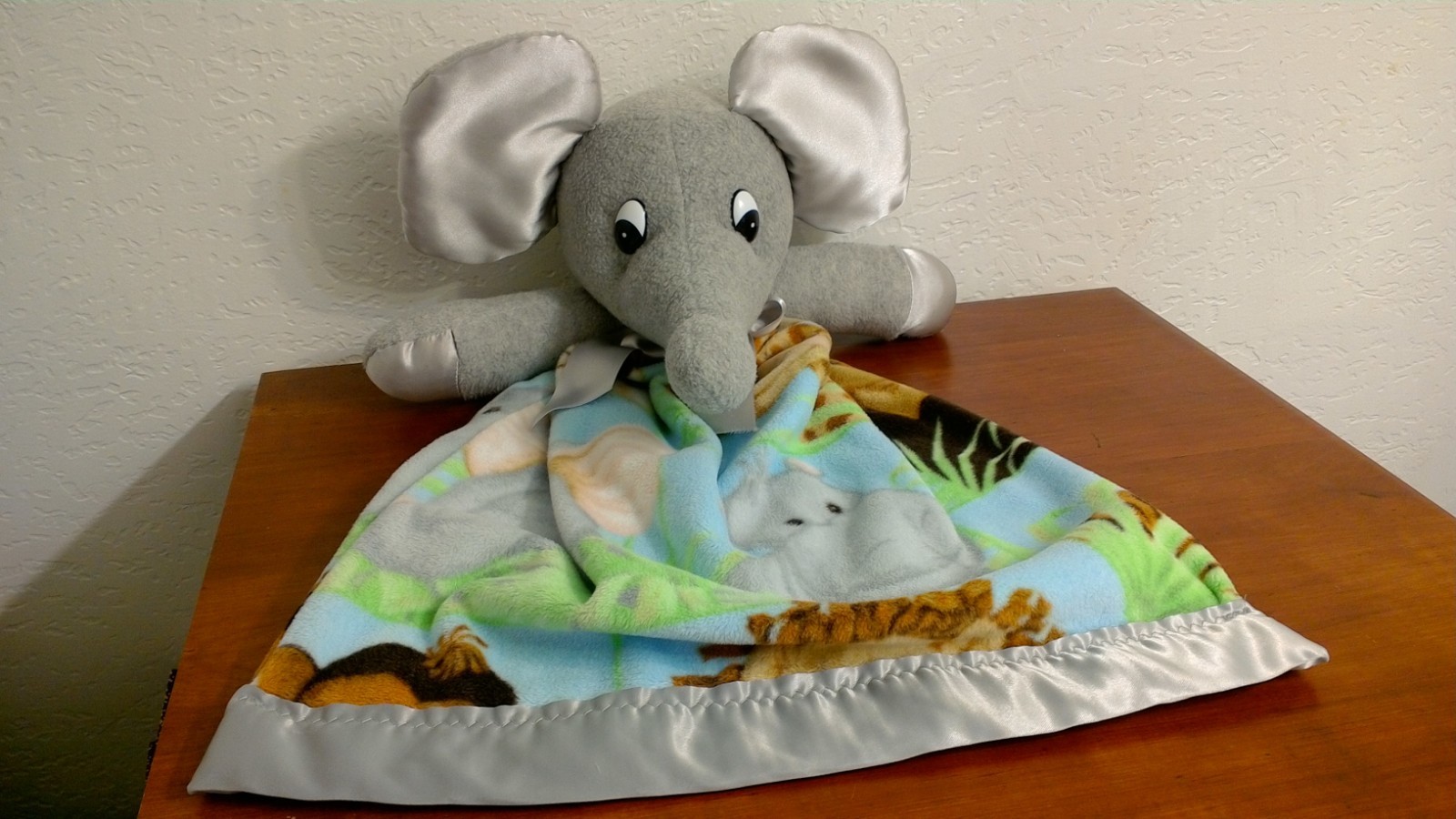 elephant stuffed animal blanket