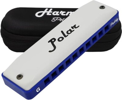 Harmo Polar Paddy Richter harmonica, Harmonica - Free US Shipping!