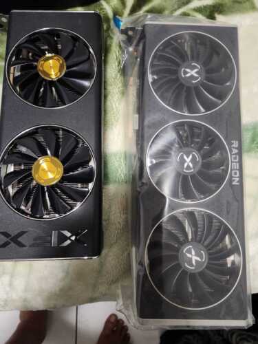 XFX SPEEDSTER MERC319 AMD Radeon RX 6800 XT CORE Gaming Graphics Card with  16GB GDDR6 HDMI 3 x DP, AMD RDNA 2 (RX-68XTALFD9) 