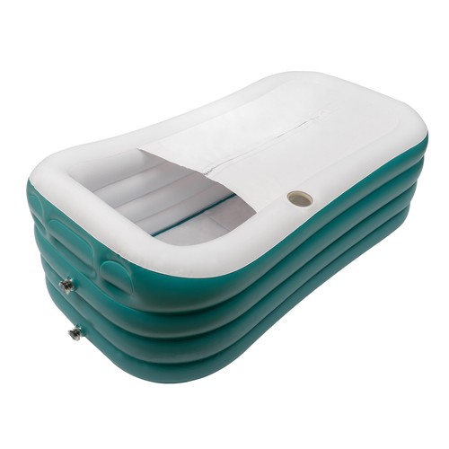 Foldable Bathtub Adult Large Shower Soaking Folding Water Spa Bath Tub Portable - Picture 15 of 20