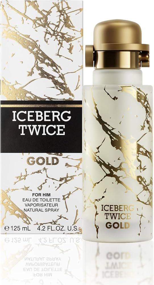 Profumo Uomo Iceberg Twice Gold For Him Edt 125ml + Campioncini Regalo