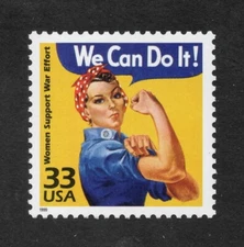 3186e - MNH - Women Support War Effort Rosie - Celebrate the Century - US Stamp